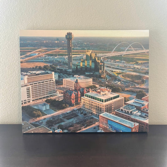 Dallas Skyline Canvas